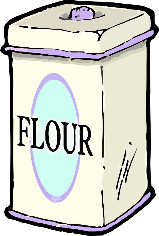 tin of flour