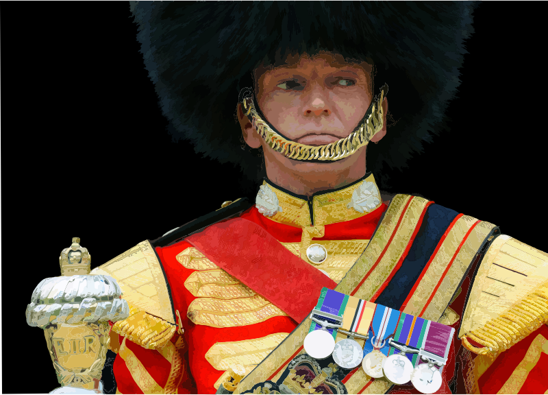 Drum Major Scots Guards