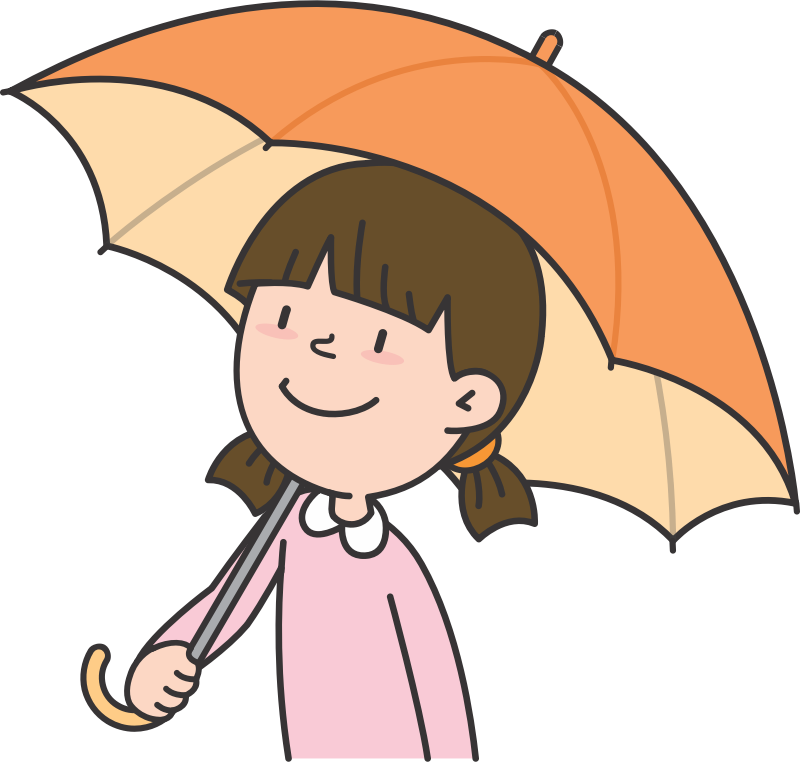 Girl with Umbrella (#5)