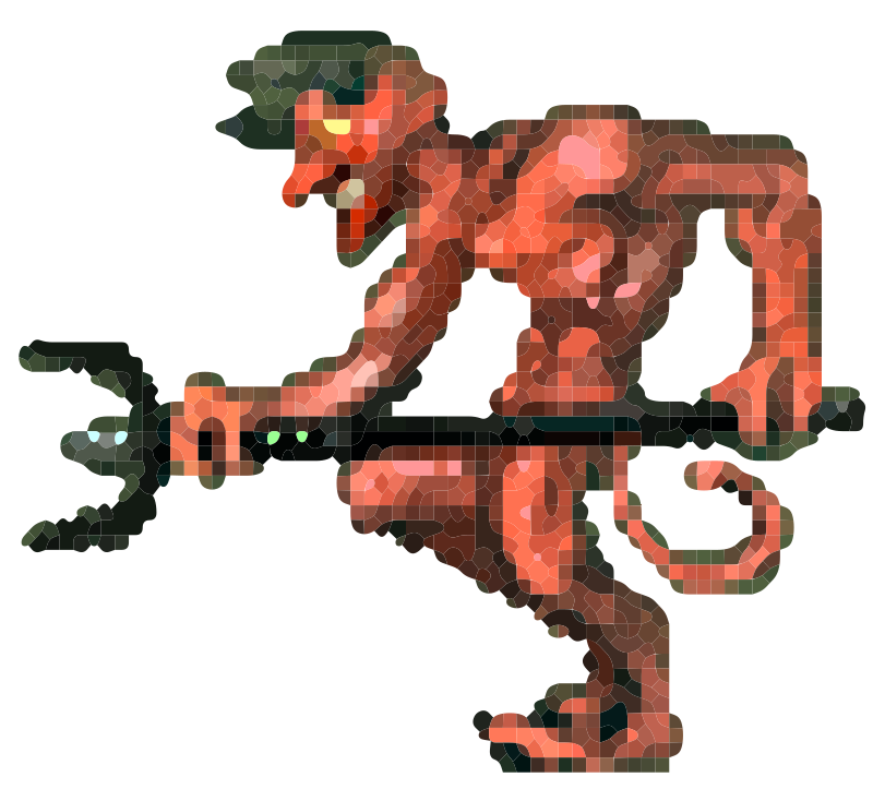 Demon Pixel Art