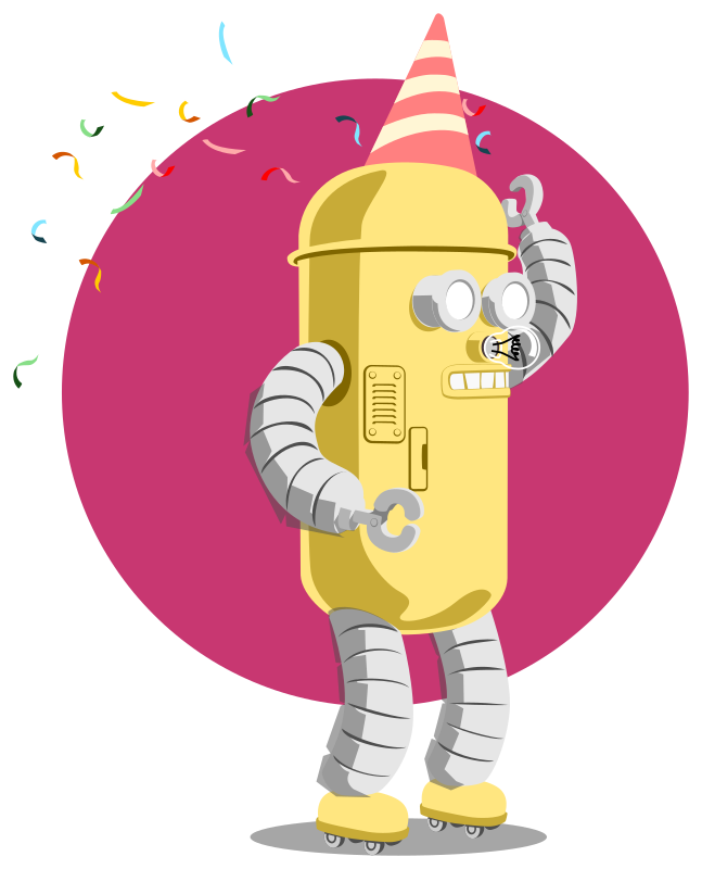 birthday robot