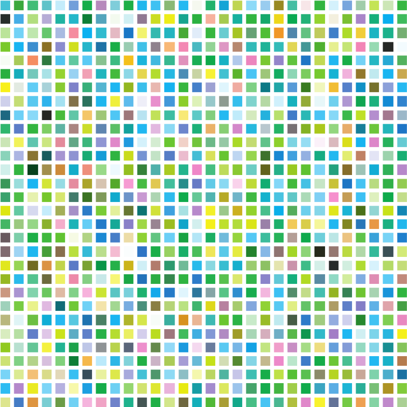 Random mosaic pattern colourful tiles