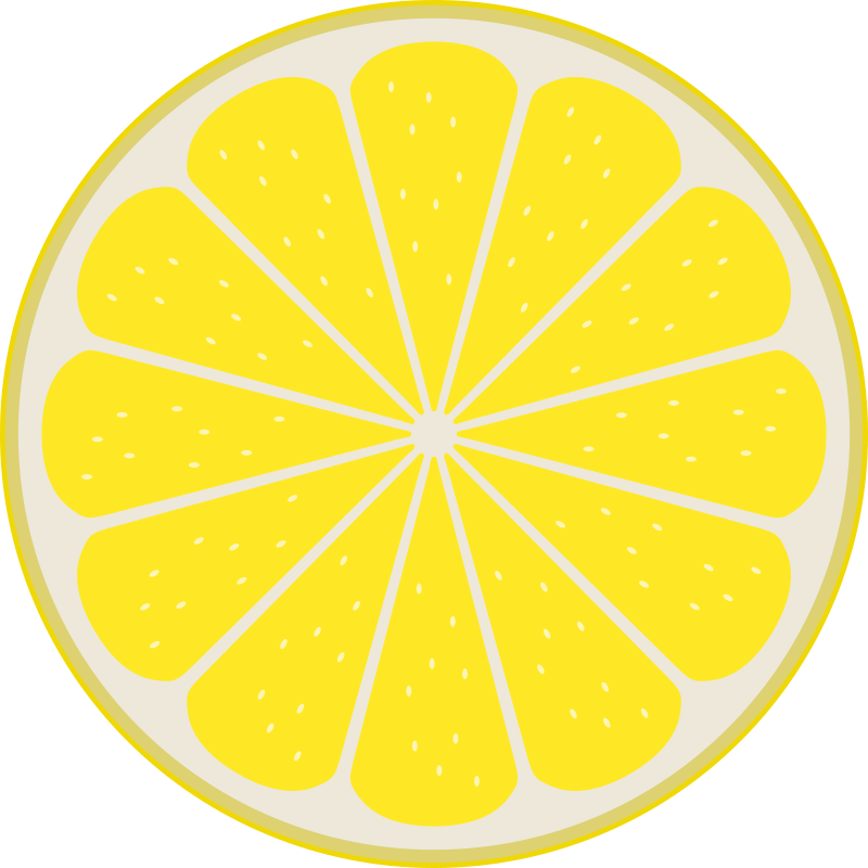 Lemon slice by Rones