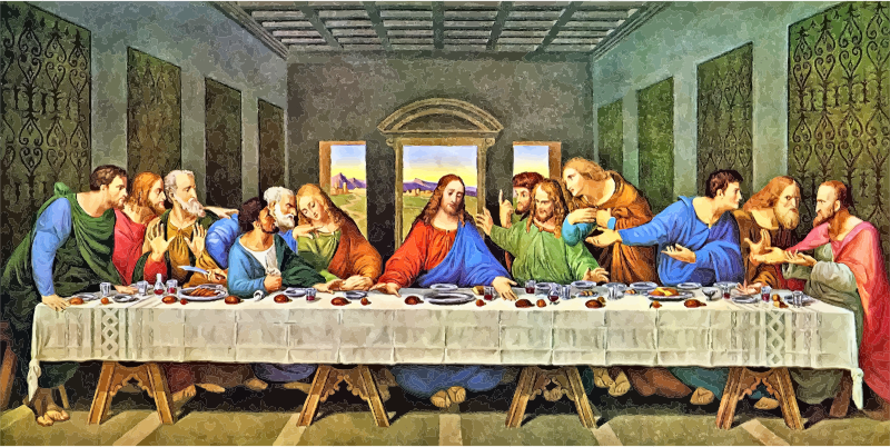 The Last Supper Restored Leonardo Da Vinci