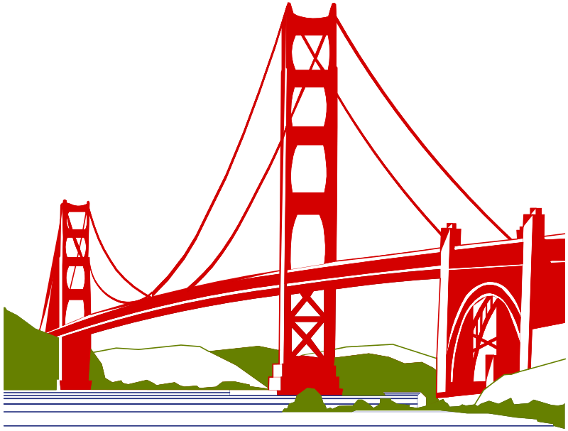 Golden Gate Bridge - Colour Remix