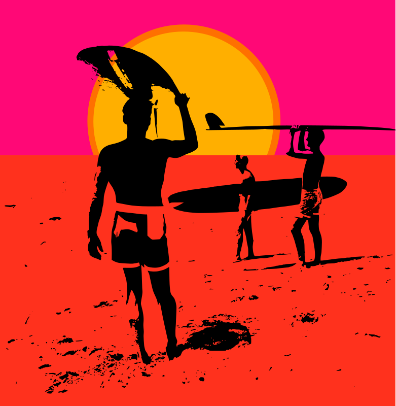 Summer surfers