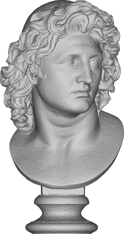 Alexander The Great Bust 3D