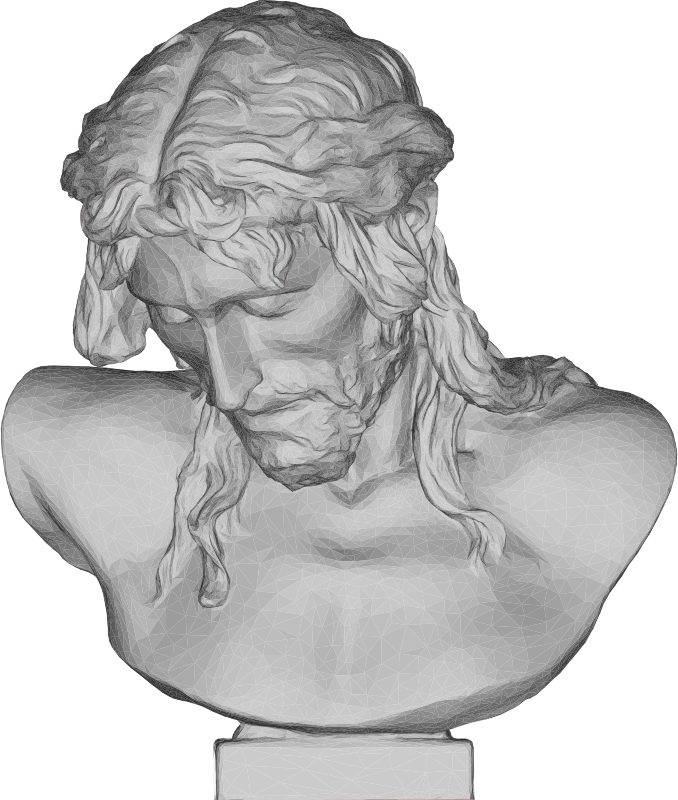 Donatello's Christ Bust 3D