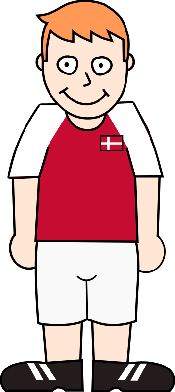 Soccerplayer Denmark 2021