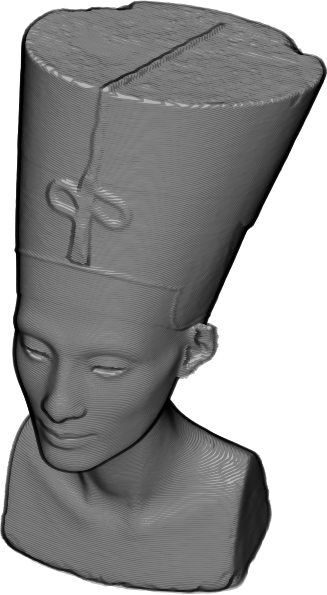 Animated Nefertiti Bust