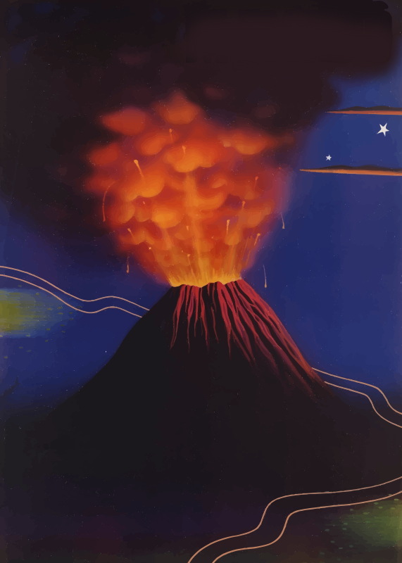 Vintage Volcano