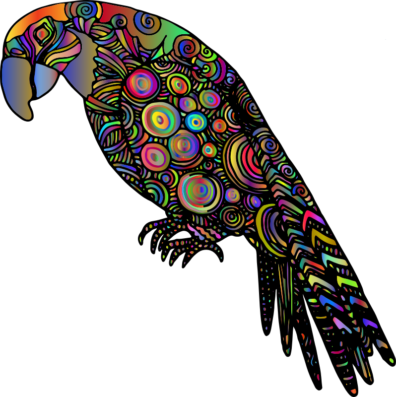 Detailed Parrot Polyprismatic