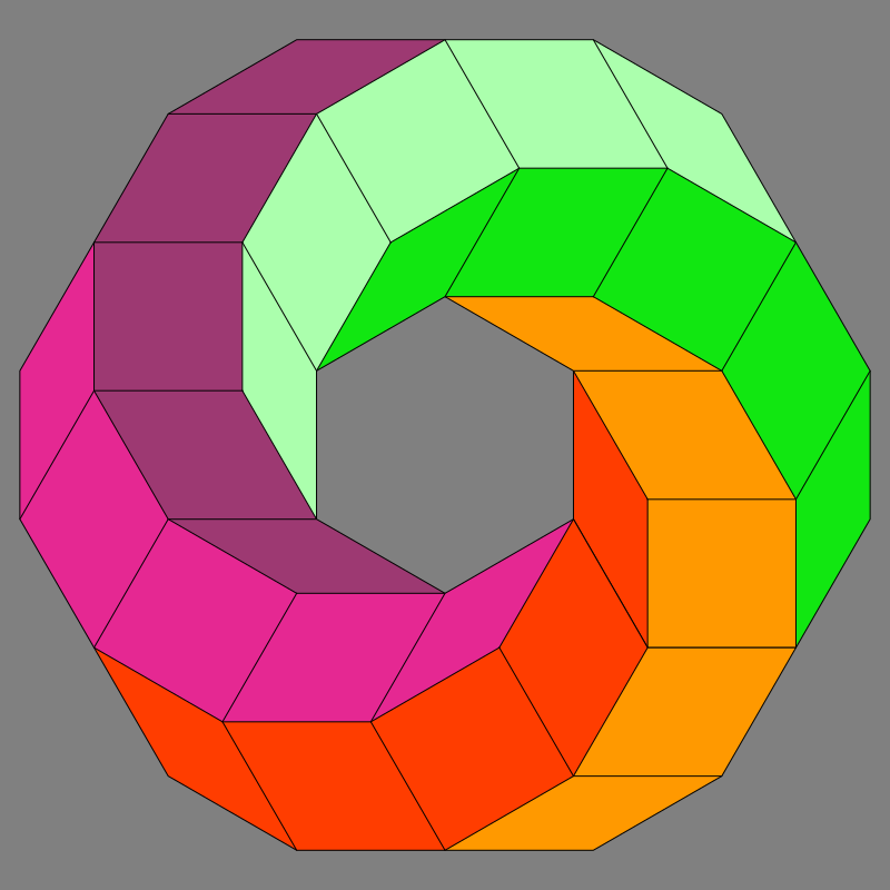 hexagon ring