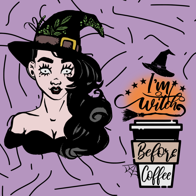 Witch Before Coffee - Colour Remix