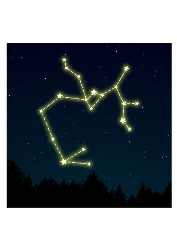 Sagittarius star constellation