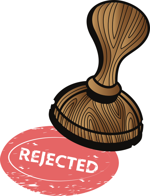 Rejected - Stamp