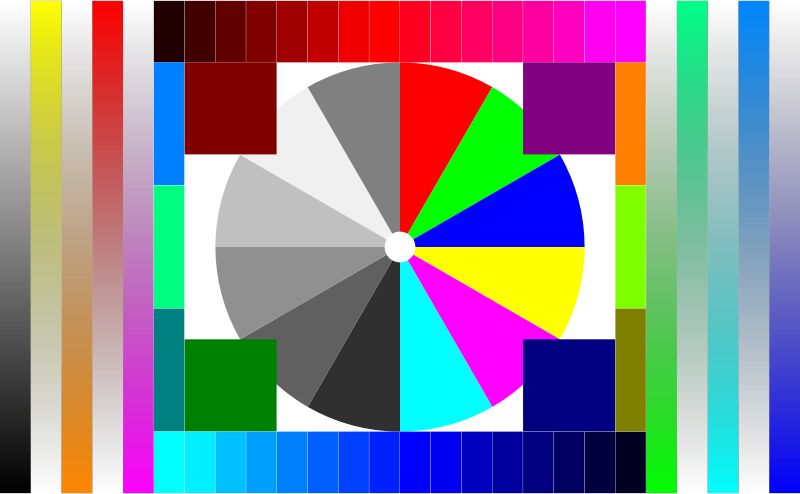 Color test chart