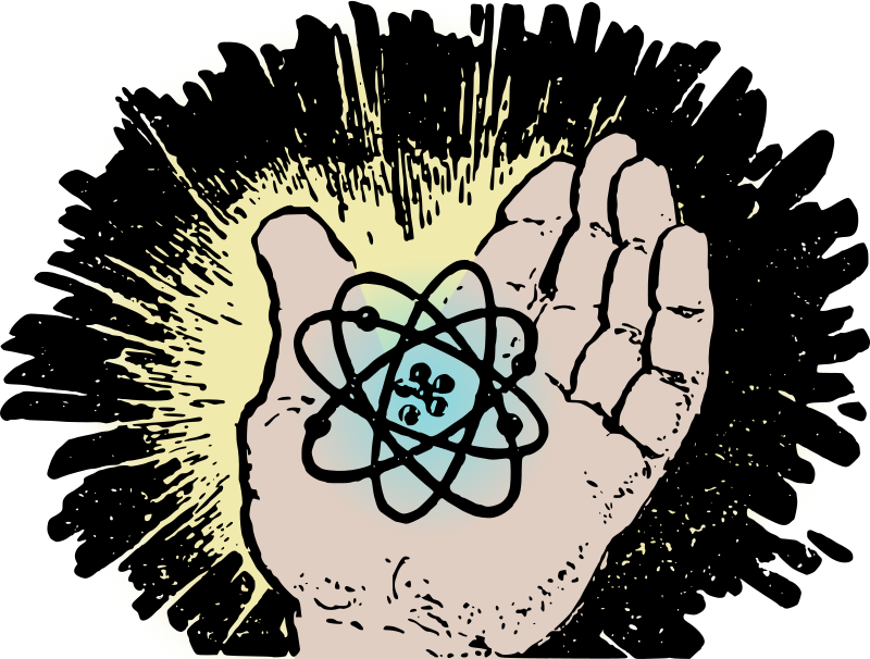 Atomic Energy in a Hand - Colour Remix