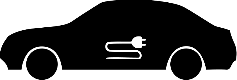 electric car symbol