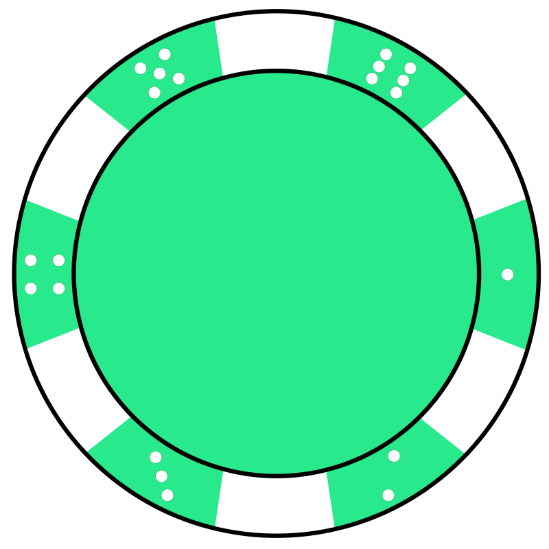 poker chip 8