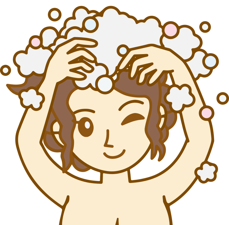 Woman Washing Hair - Fix Remix