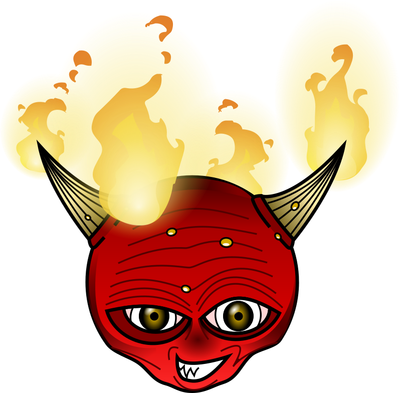 Flaming Red Devil