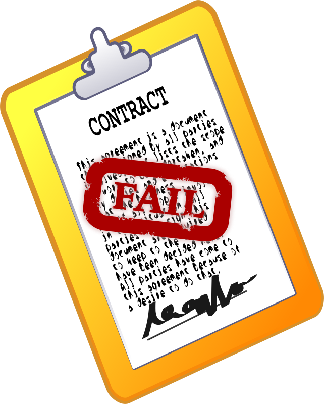 Contract Fail