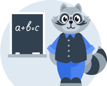 Raccoon teacher
