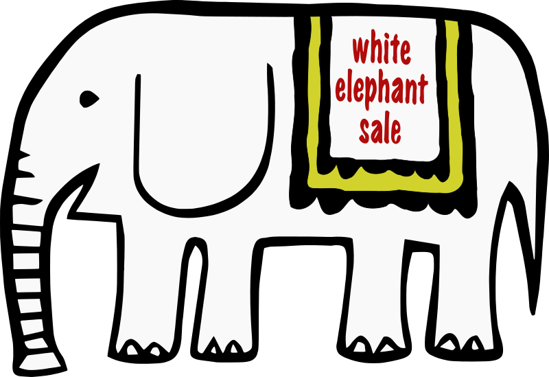 White Elephant Sale