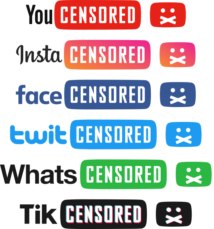 Censored Social Media