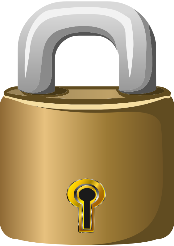 Lock with Keyhole - Closed