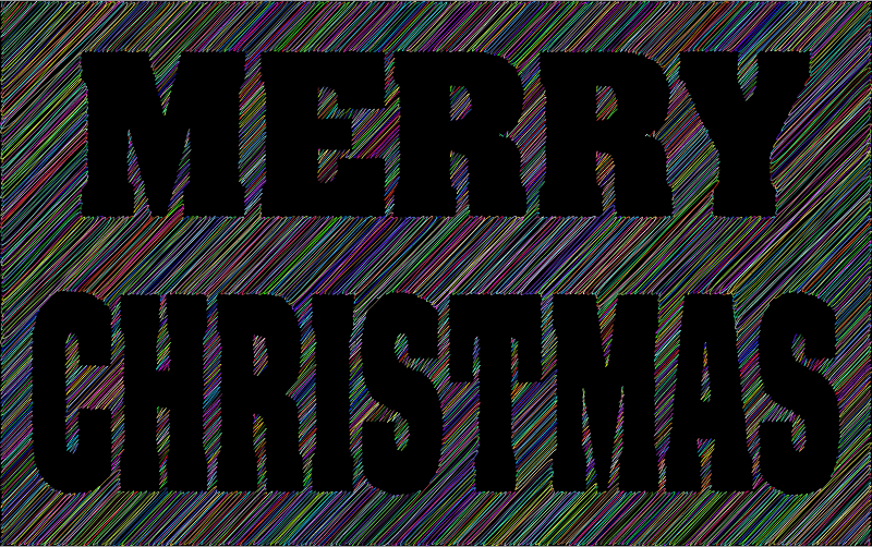 Merry Christmas Typography