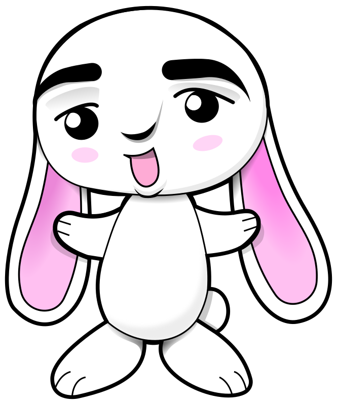 Cute Cartoon Bunny - REMIX