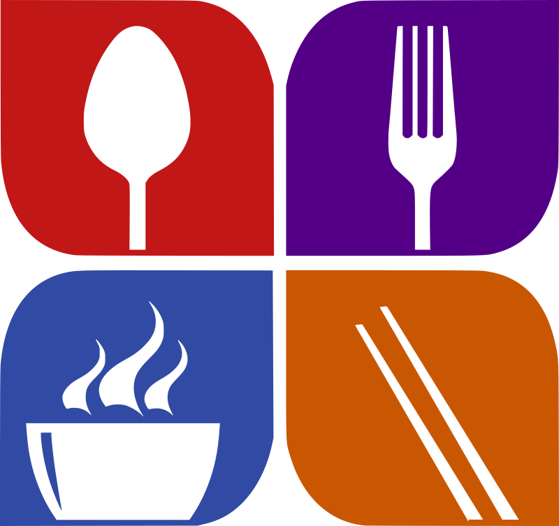 Restaurant Logo with Chopsticks