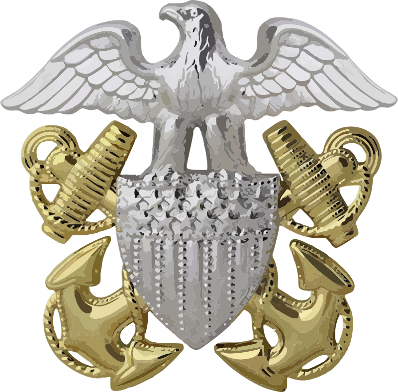 U.S. Navy Officer Cap Insignia