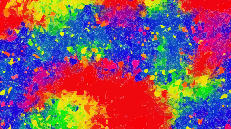 Rainbow Splatter 1