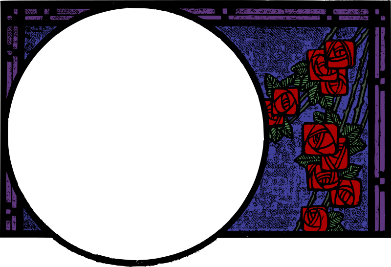 Art Deco Roses - Colour Remix