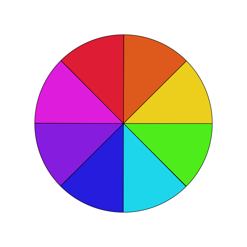 color wheel challenge pattern