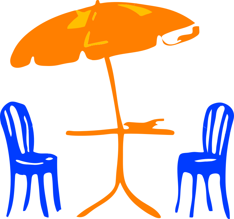 Architetto -- sedia e ombrelloni
