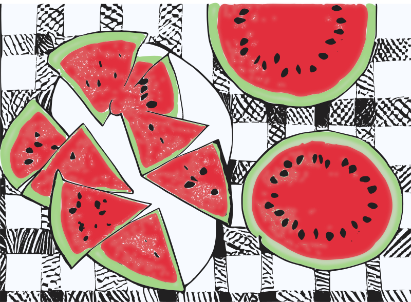 AI Summer Watermelon