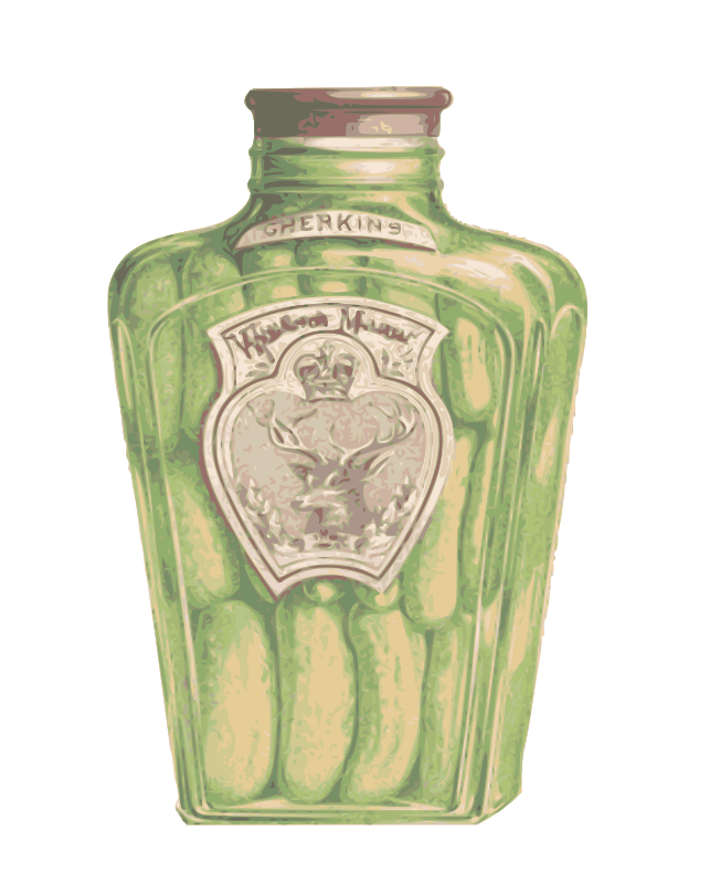 Vintage Jar of Pickles
