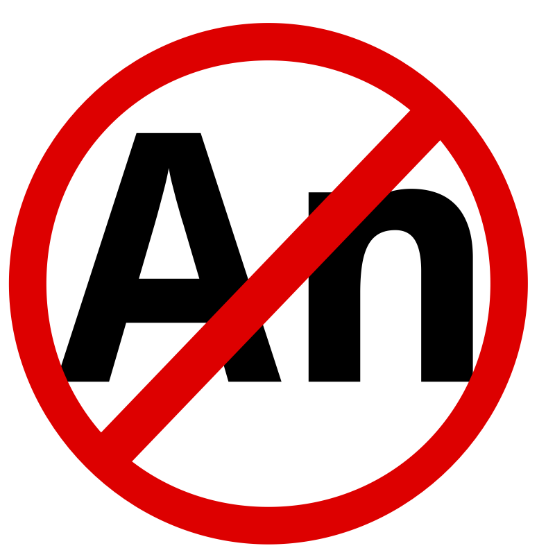 No animation accessibility sign 