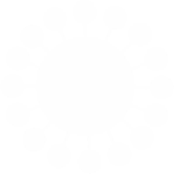 White virus or coronavirus for use in dark background 