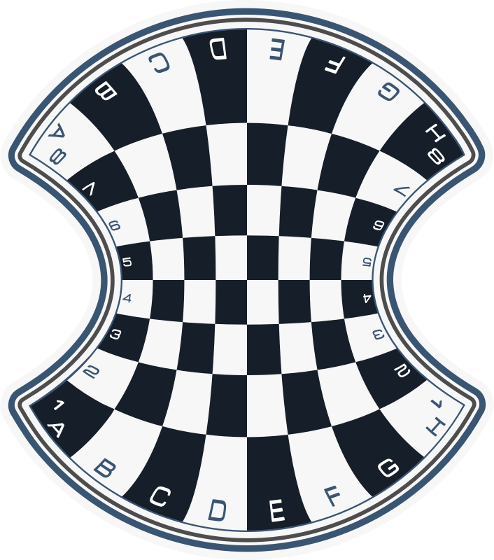 Chess Board Curved - Conceptual Design