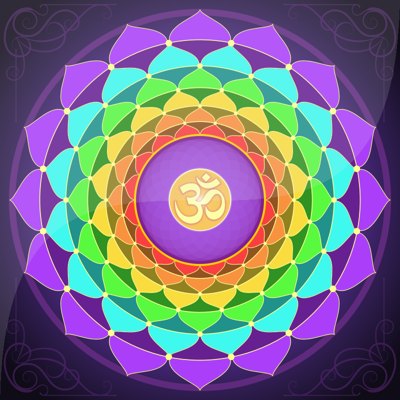 Om Mandala - Colorful 2
