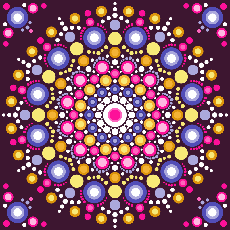 Dot Mandala - Decorative 9