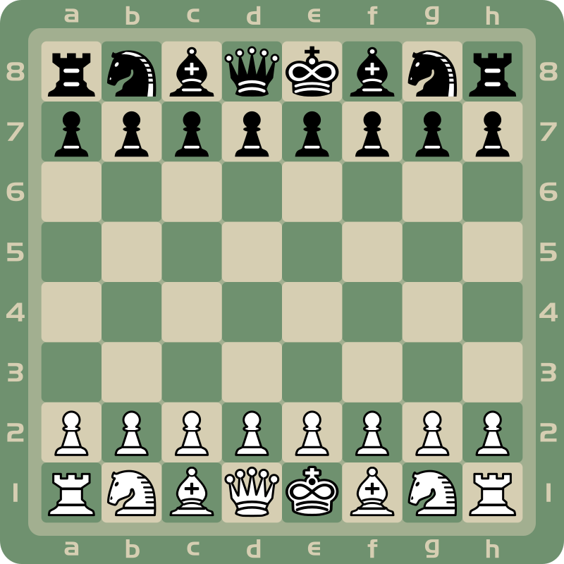 Chess 2d - Green squares