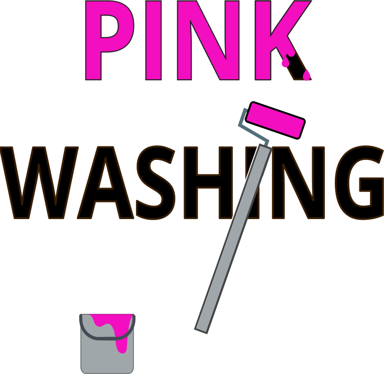 pink washing in progress poster