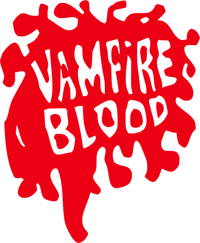 Vampire blood red transparent 