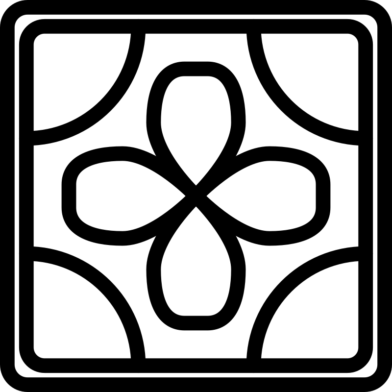 Ceramic tile icon